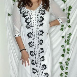 White Long Dress